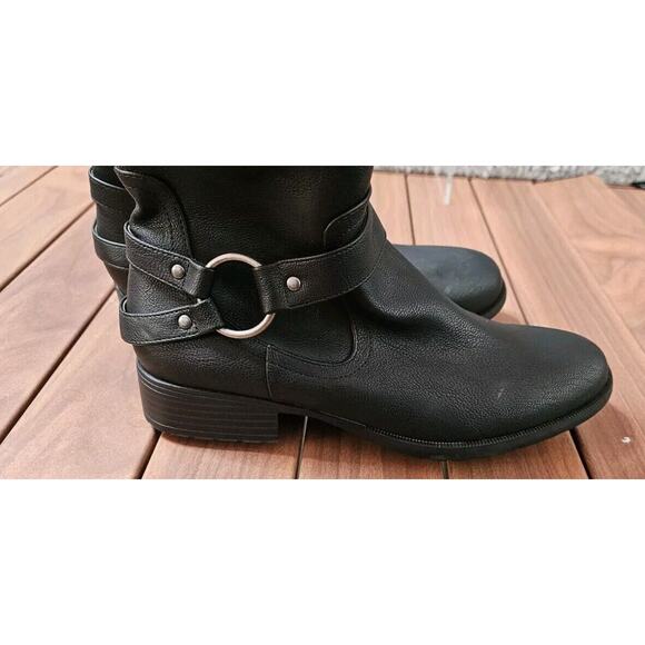 Life Stride Soft System X-Felicity Wide Calf Boots, Women's 6M Black Riding - Picture 3 of 7
